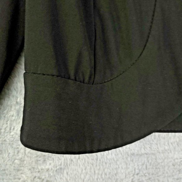 Lemmie For Nina Leonard Womens Cardigan Sweater‎ Shrug Cropped Black S - Picture 10 of 10